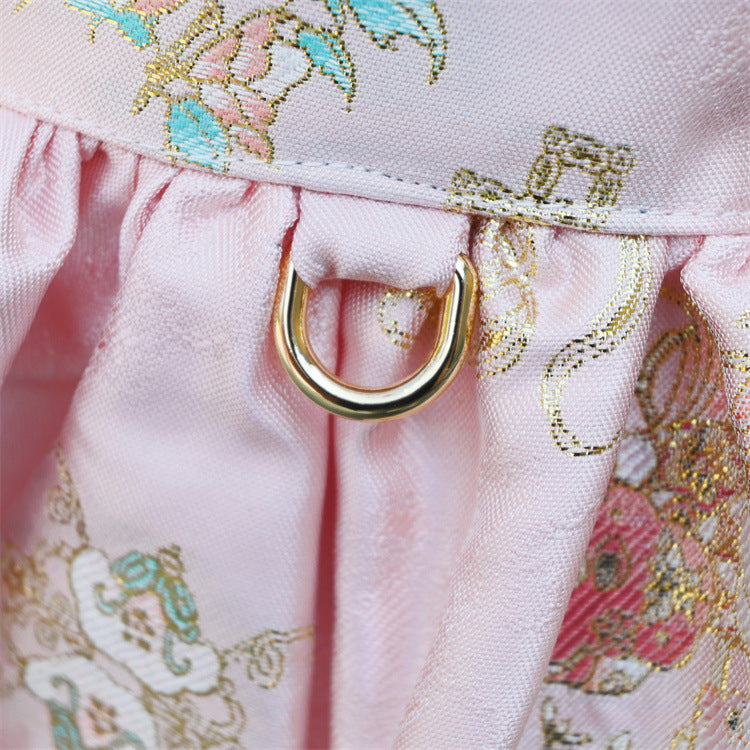 Pet Princess Tang Suit Chinese Style Cheongsam for Cats and Dogs