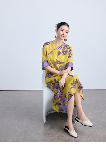 New Chinese Style Qipao – High-End Elegant Women's Dress