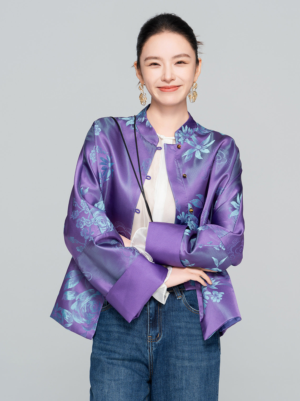 Chic Elegant Women's Jacket for Autumn