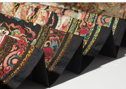 Elegant Autumn-Winter Brocade Horse-Face Skirt