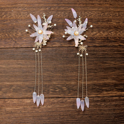 Hanfu Hair Accessories Fairy Girl Tassel Hairpin Full Set Buyao Hairpin