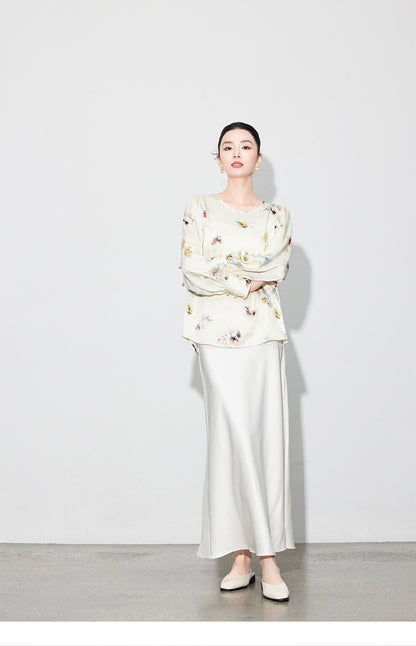 High-End Chinese National Style Spring Blouse