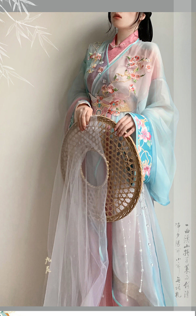 Oriental Drama Hanfu — Modified Warring States Style Short Robe