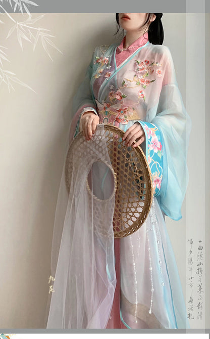 Oriental Drama Hanfu — Modified Warring States Style Short Robe