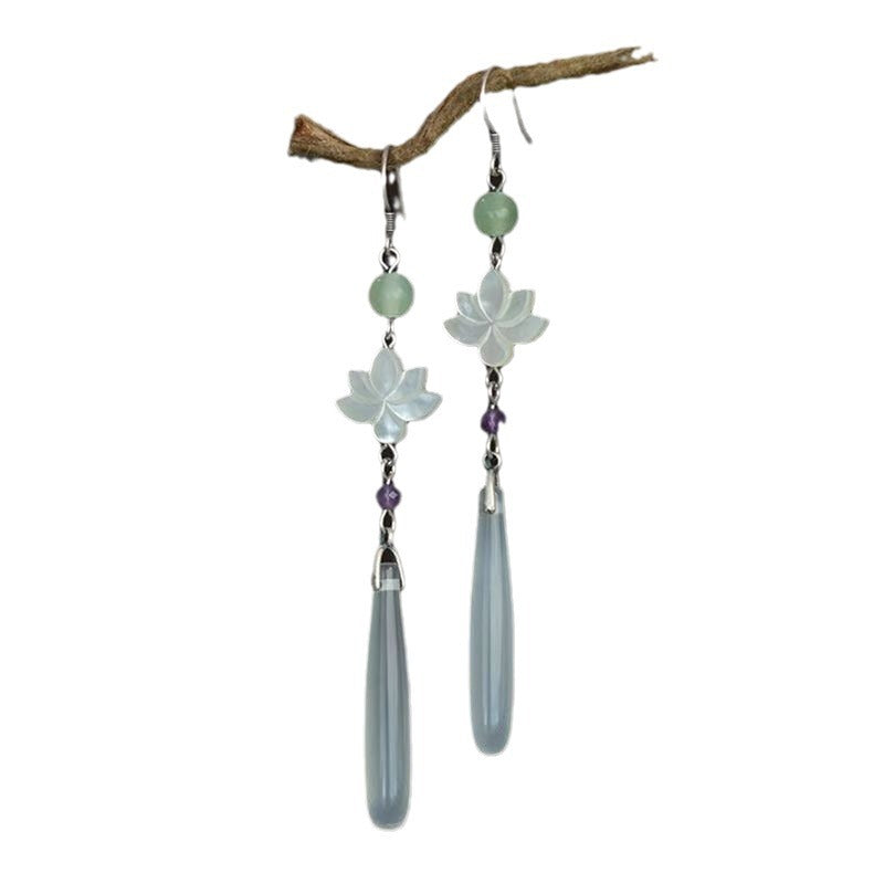 Ancient Style Retro Earrings | Elegant Chinese Style Cool Earrings for Women