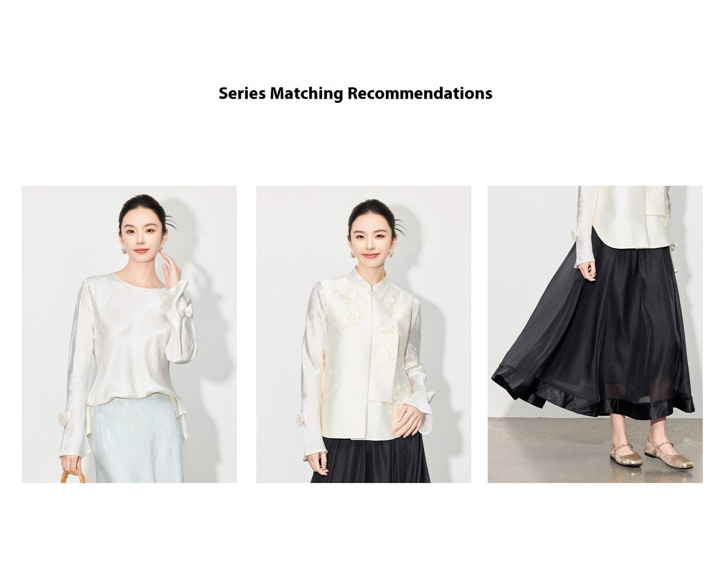 High-End Solid Color Long Skirt — Timeless A-Line Silhouette