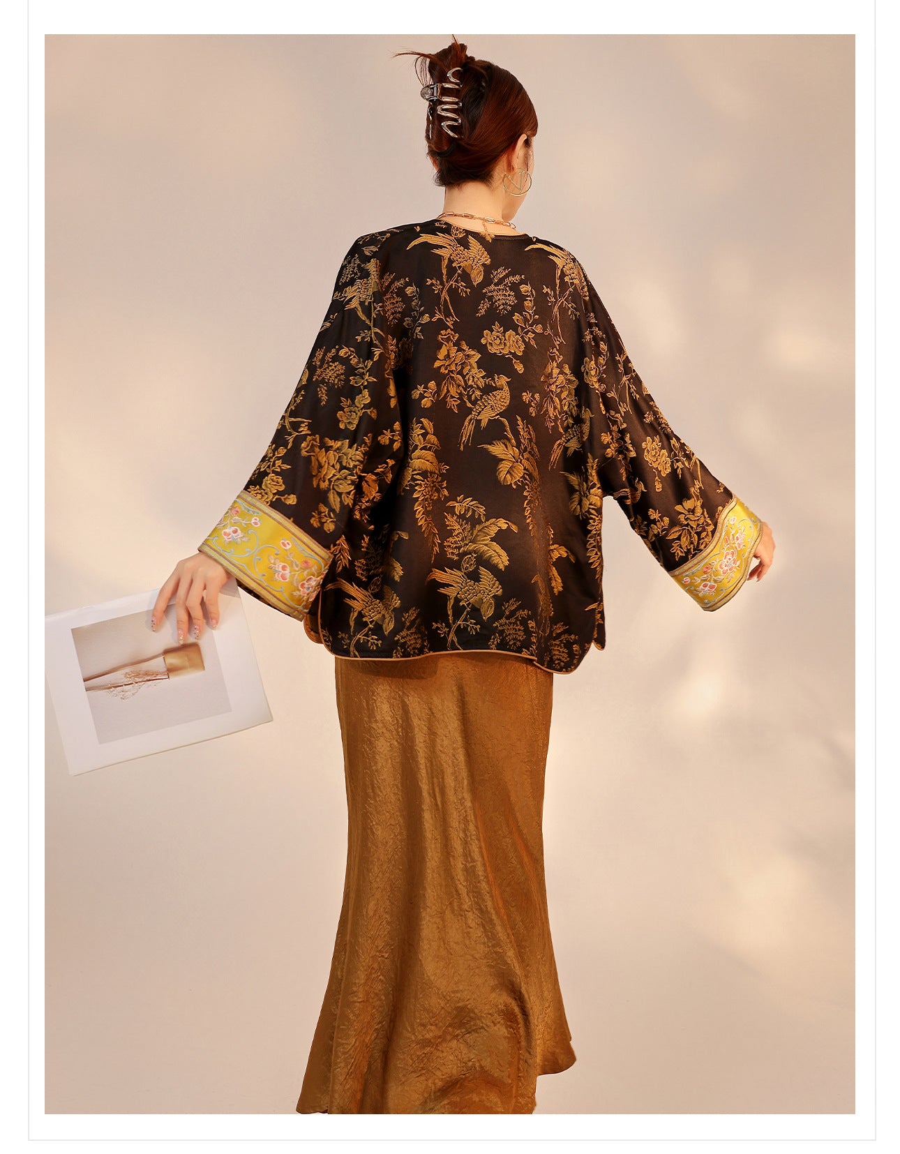 Vintage Embroidered Jacket High-End New Chinese Style Autumn Top