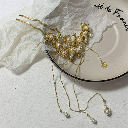 High End Daily Versatile Updo Hair Ornament Hairpin Women Hanfu Accessory