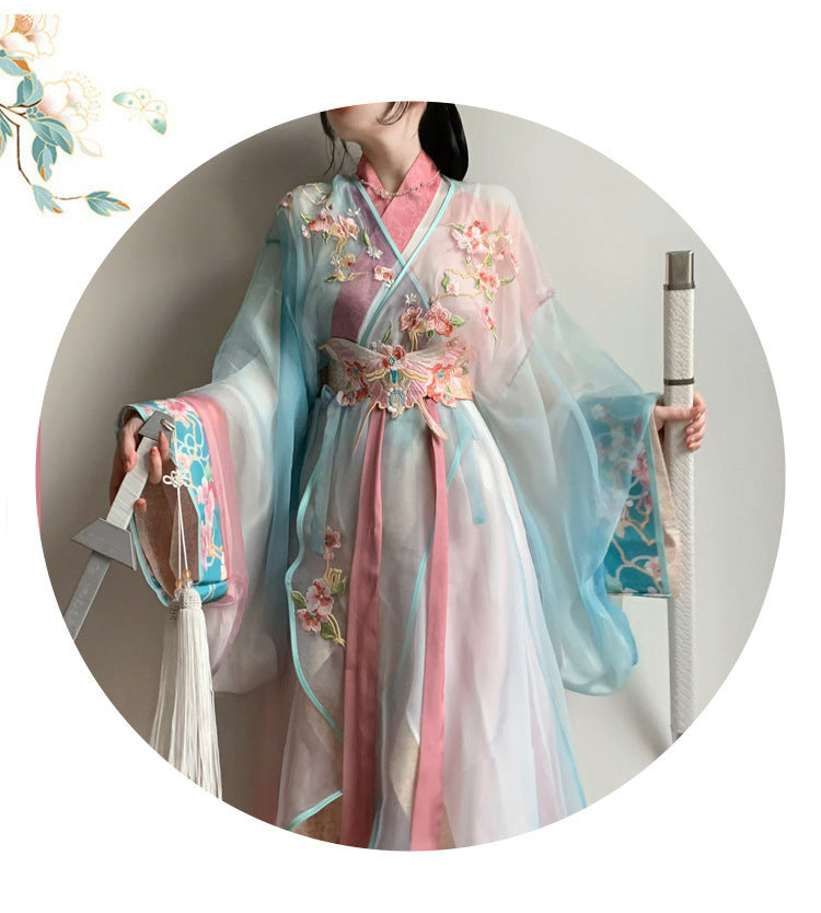 Oriental Drama Hanfu — Modified Warring States Style Short Robe