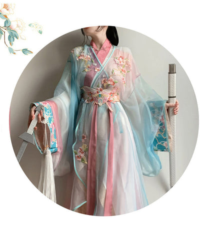 Oriental Drama Hanfu — Modified Warring States Style Short Robe