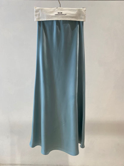 Chic High-Waist Mermaid Satin Skirt for Women