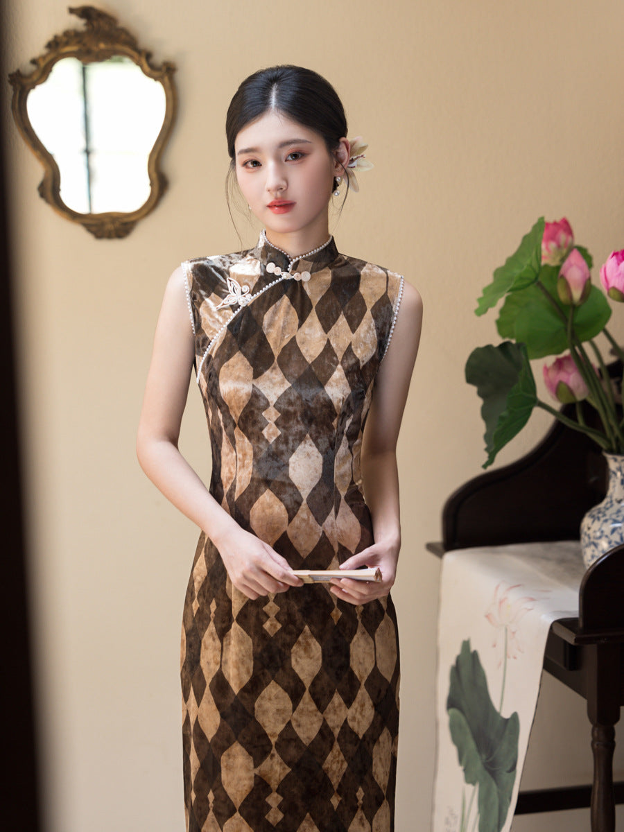 Improved New Chinese Style Qipao – Classy Women's Dress