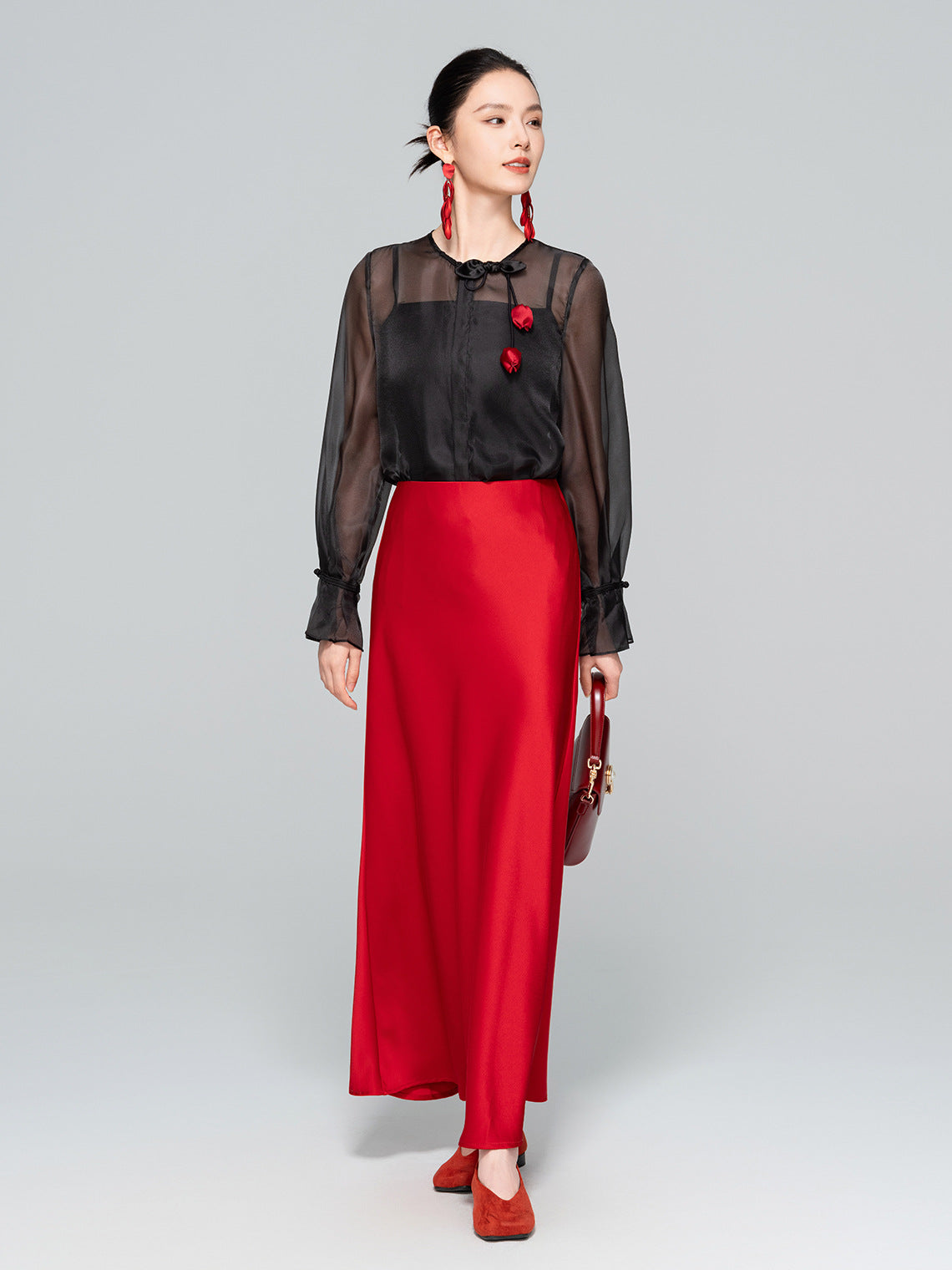 Original National Style Thin Fashion Versatile Autumn Top