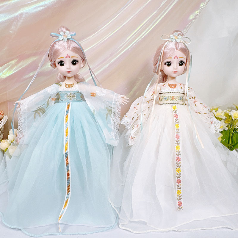 30cm Ancient Style Doll — Hanfu Toy for Girls, Gift for Kids