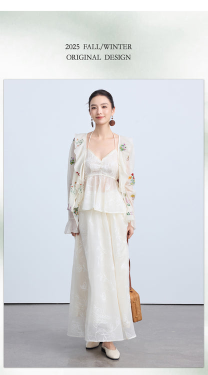 High-End Summer Chinese Style Blouse for Women