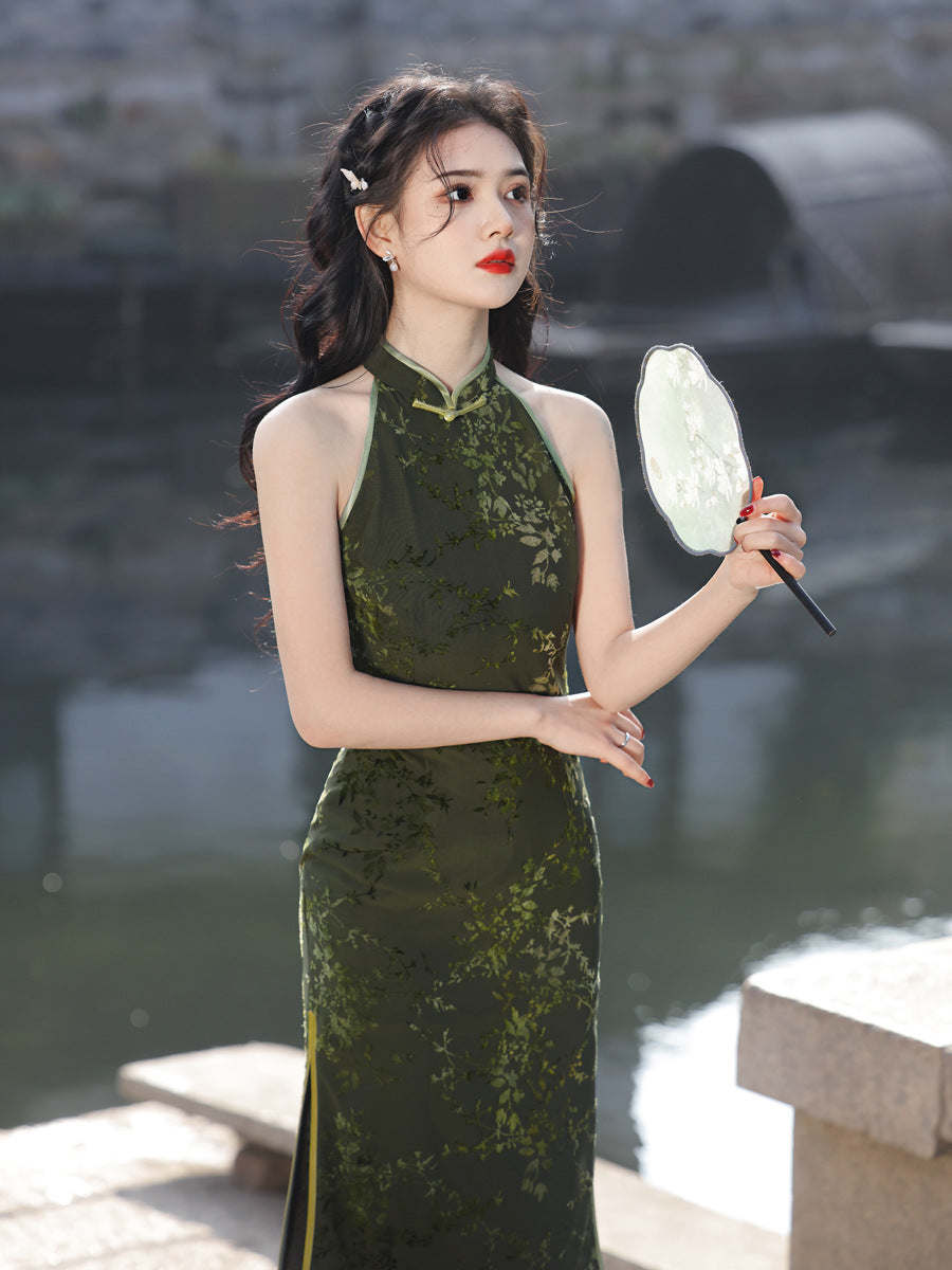 Improved Chinese Style Qipao – Fresh Daily Wear Dress