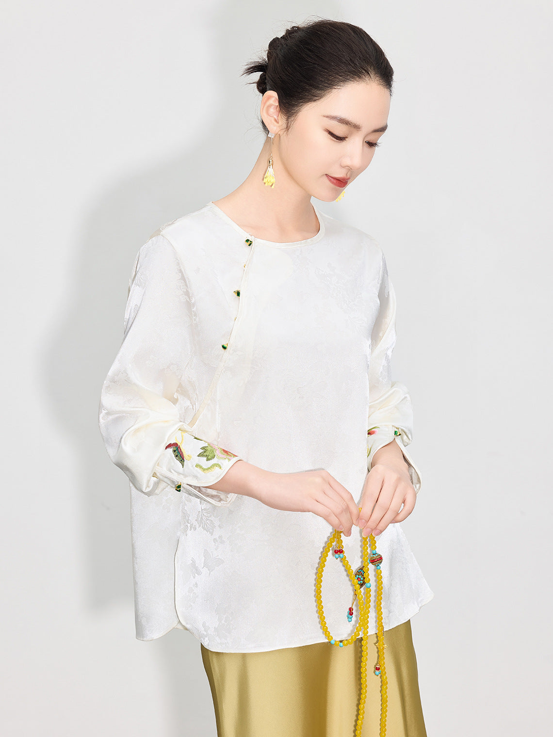 Stylish Embroidered Design Shirt for Women