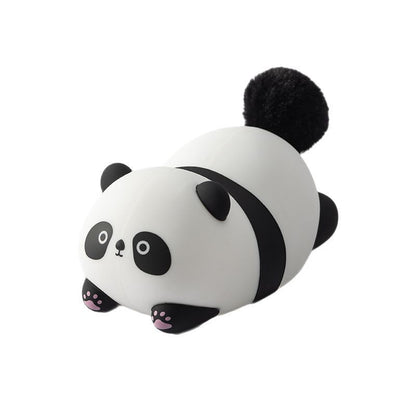 Furry Fun Panda Lamp USB Night Light Cute Bedside Gift Lamp