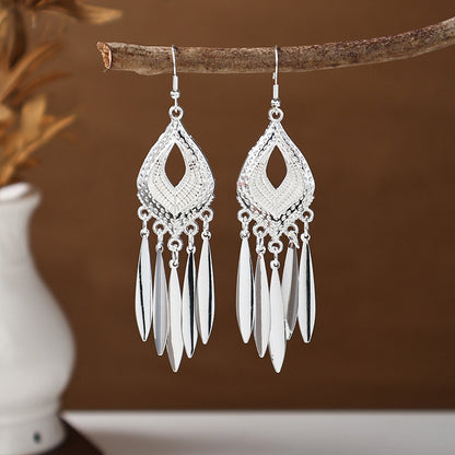 Ancient Style Ethnic Earrings | Elegant Miao Jewelry for Women