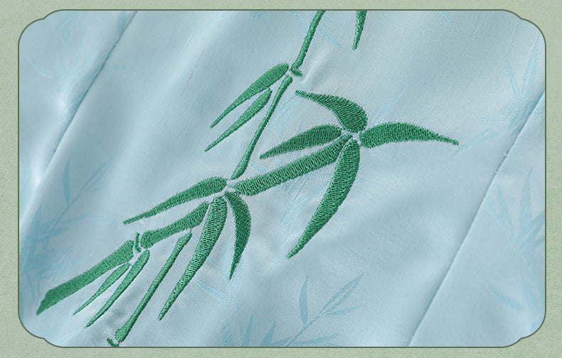 Children’s Chinese Summer Set — Shirt Top & Loose Wide-Leg Pants