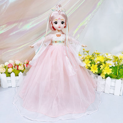 30cm Ancient Style Doll — Hanfu Toy for Girls, Gift for Kids