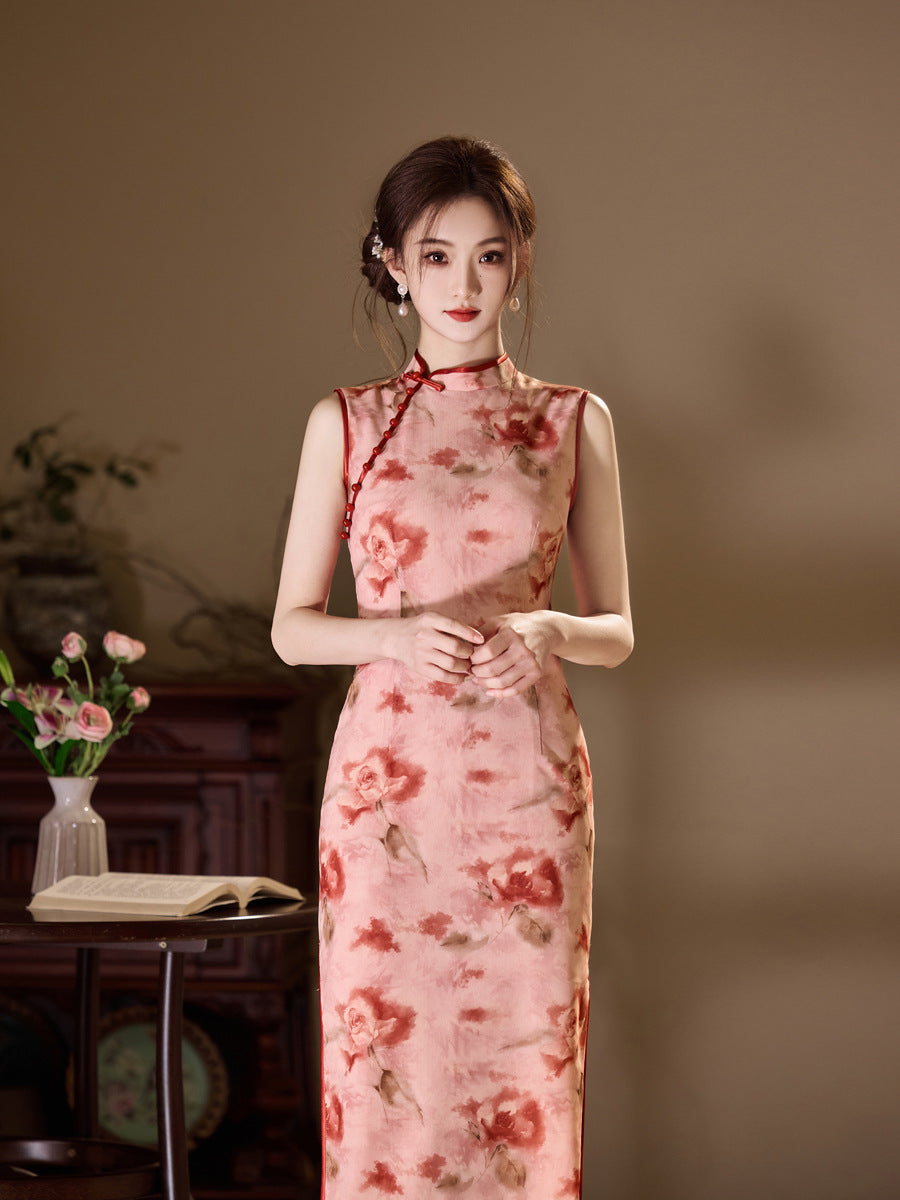 High-End Youth Cheongsam – Everyday Wear 2025 Women Dress