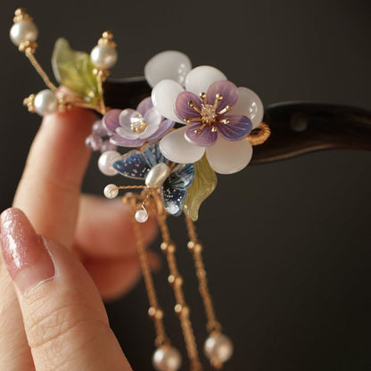 Palace Style Hairpin Cheongsam Dress Hanfu Hair Accessory Step Shake