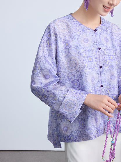 High-End Stylish Chinese Summer Top for Women