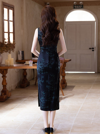 Elegant New Chinese Style Qipao – Daily Exam Prep Dress