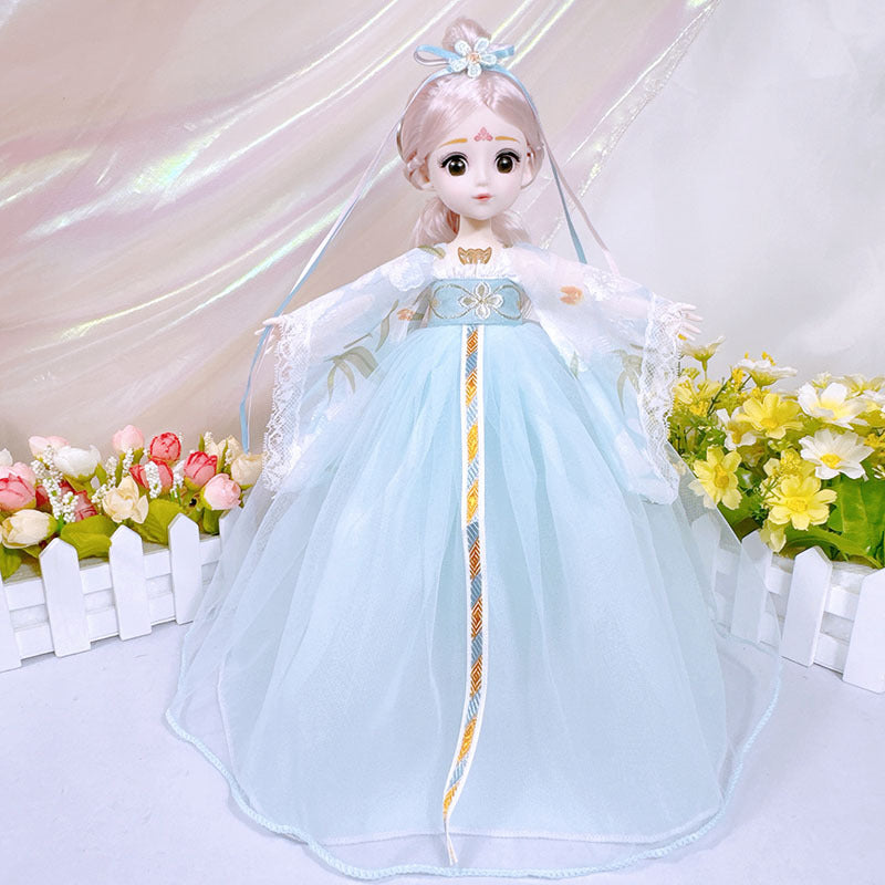 30cm Ancient Style Doll — Hanfu Toy for Girls, Gift for Kids