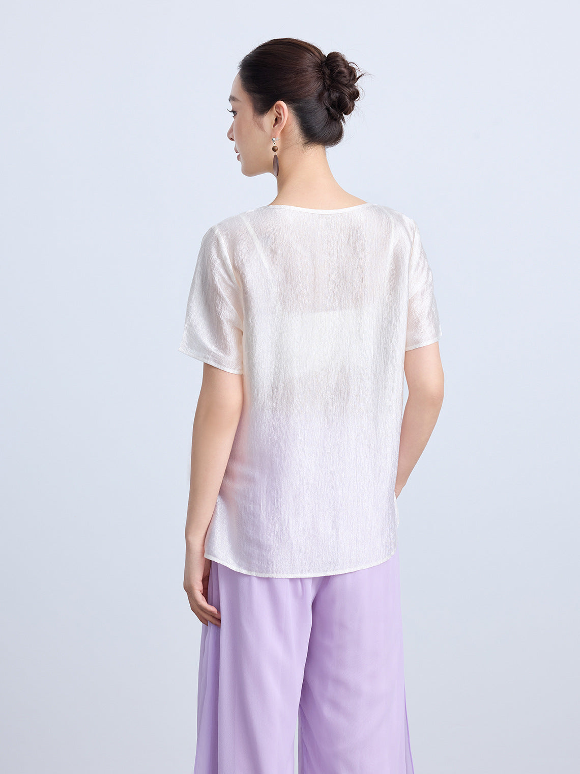 High-End National Style Summer Blouse for Women