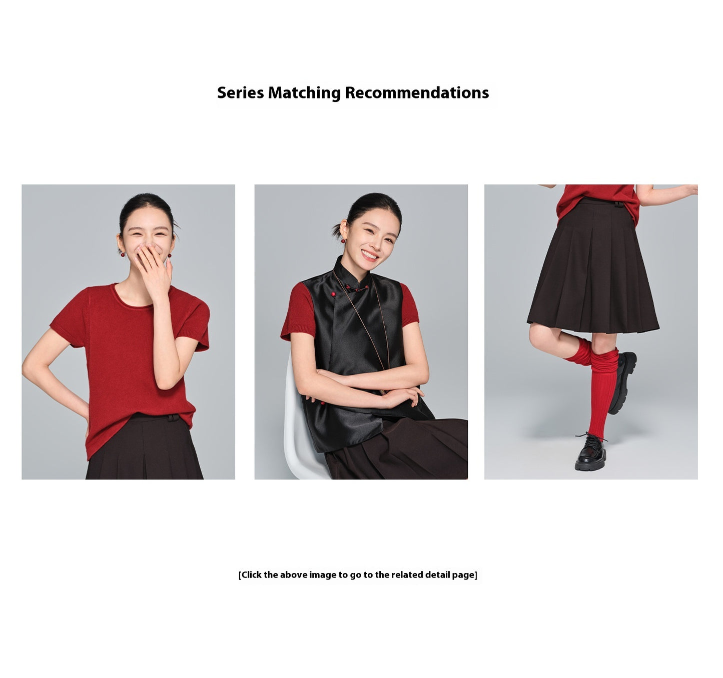 Early Autumn High-Waist Pleated Blazer Skirt