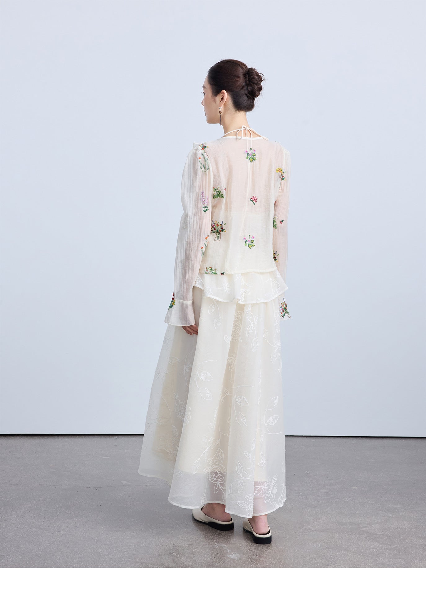 High-End Summer Chinese Style Blouse for Women