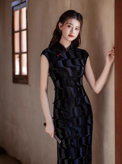 Artistic Niche Qipao – Slimming Elegant Daily Wear Dress