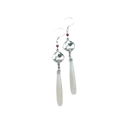 Elegant Ancient Style Earrings | Versatile Long Water Drop Fashion Jewelry