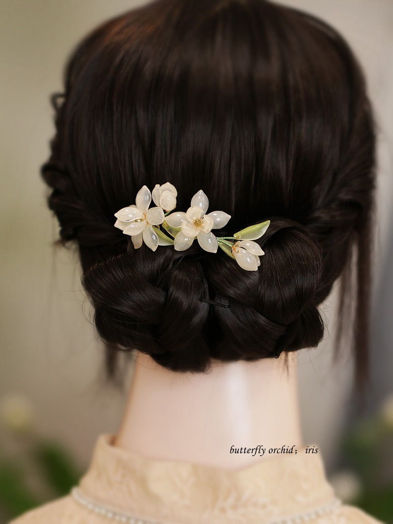 Womens Hairpin Cheongsam Ancient Costume Hair Ornament Hair Accessory