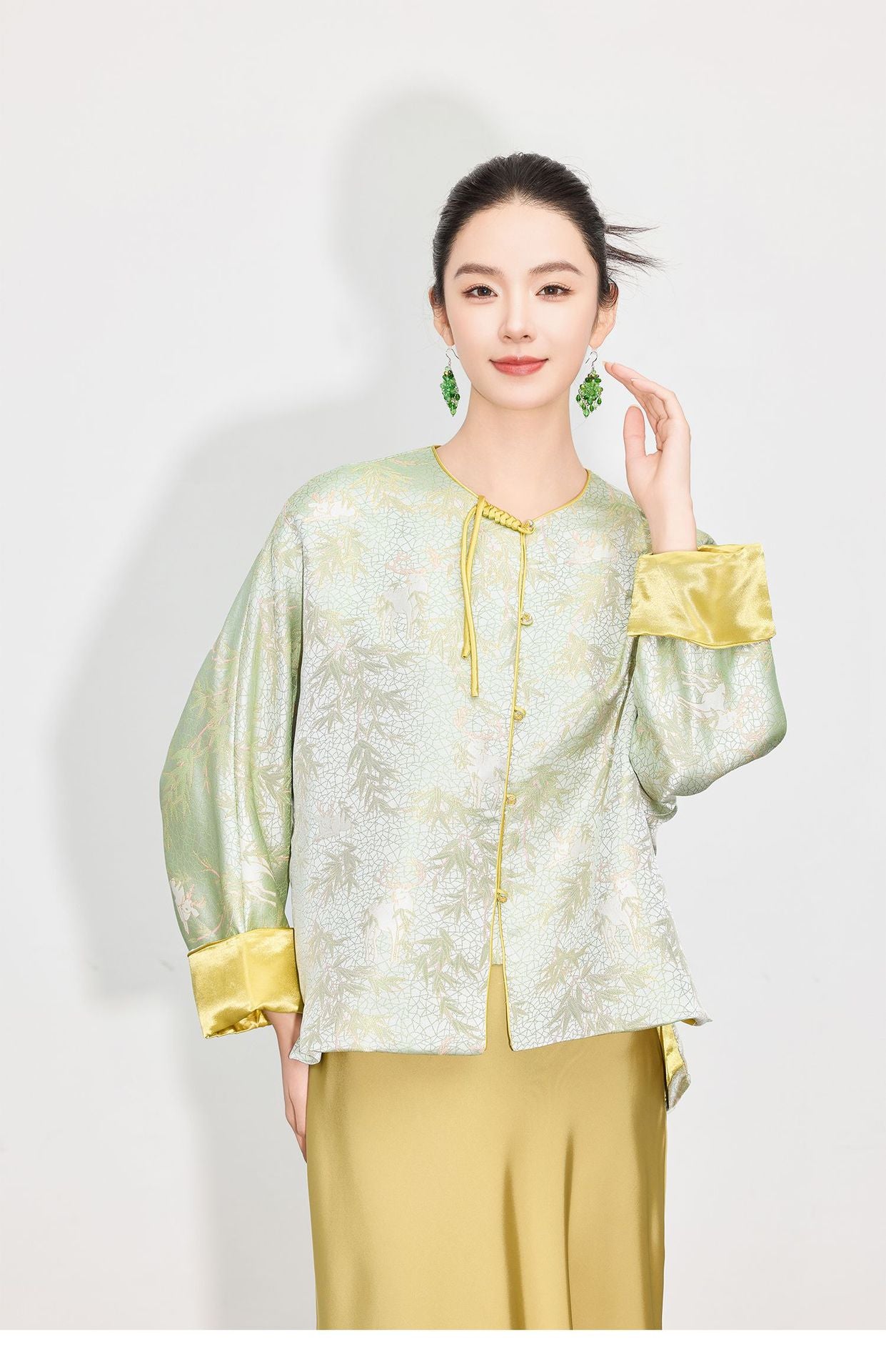 High-End Women's Jacquard Jacket