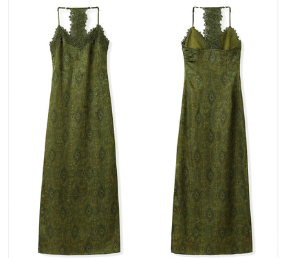 Velvet Burnout Jacket & Printed Cardigan Dress Set for Autumn