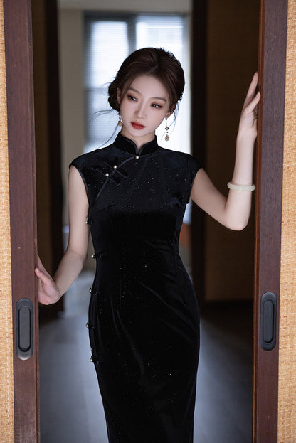 High-End New Chinese Style Qipao – Elegant Daily Wear Dress