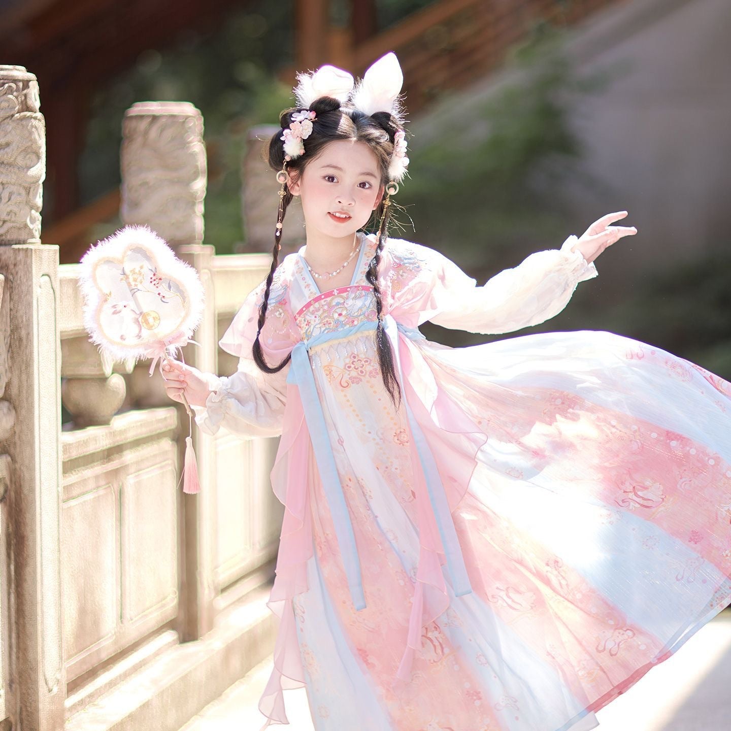 Children’s New Chinese Style Hanfu | Elegant Ancient Style Tang Suit