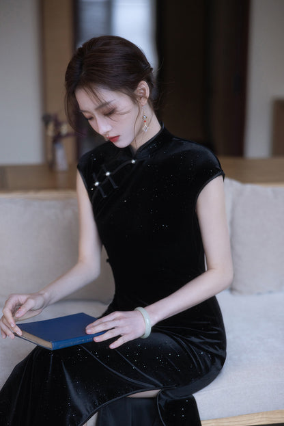 High-End New Chinese Style Qipao – Elegant Daily Wear Dress