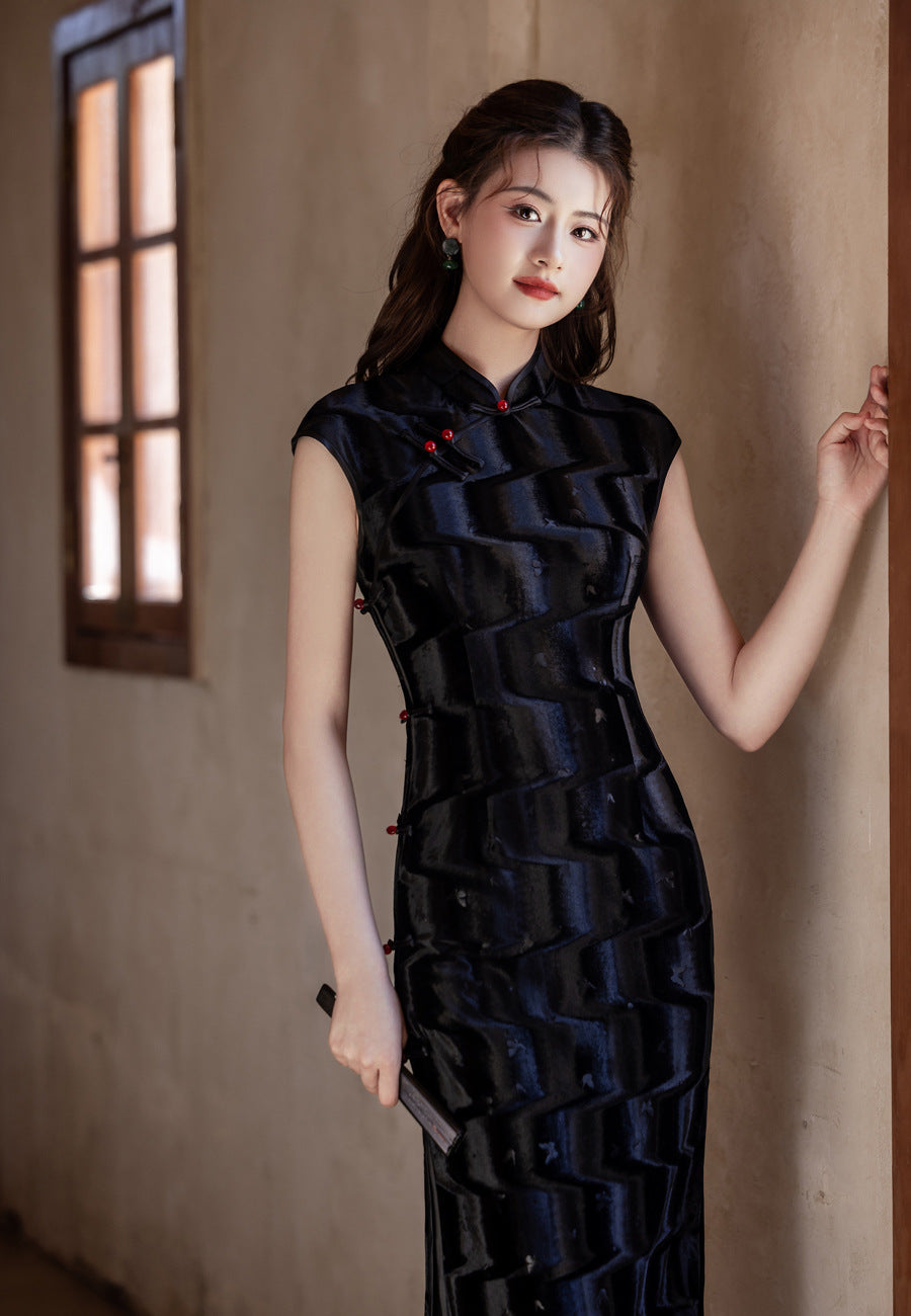 Artistic Niche Qipao – Slimming Elegant Daily Wear Dress