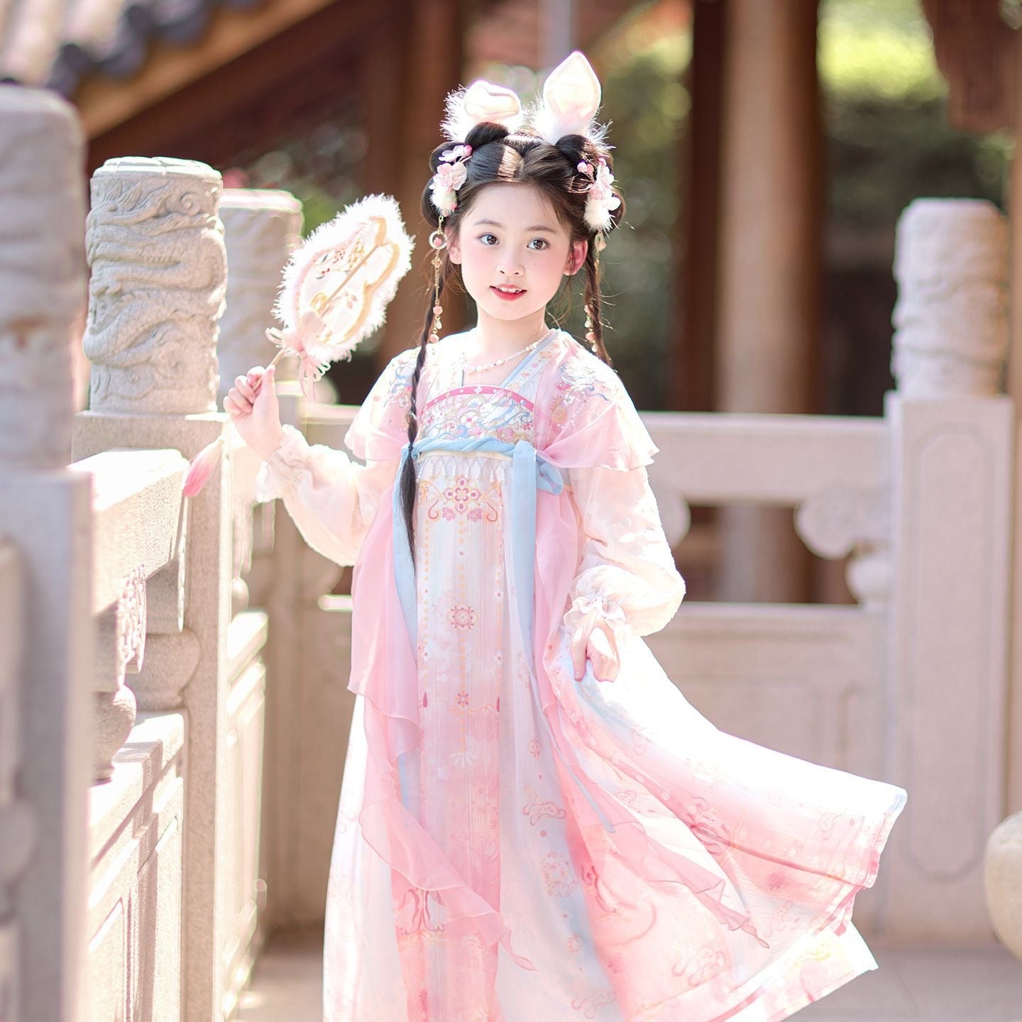 Children’s New Chinese Style Hanfu | Elegant Ancient Style Tang Suit
