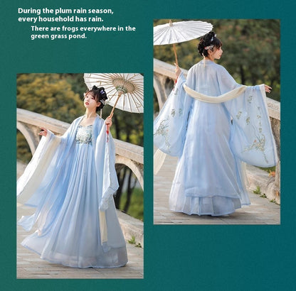 Super Fairy Hanfu Outfit — Improved Zen Hezi Dress for Women