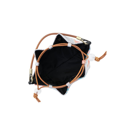 Creative Song Brocade Bucket Bag — New Chinese Style Hanfu Handbag for Women