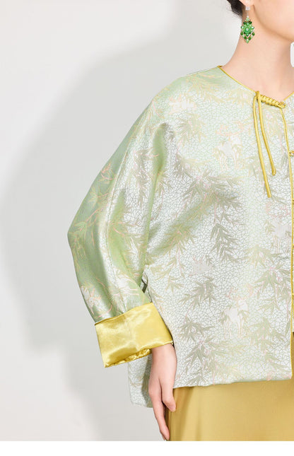 High-End Women's Jacquard Jacket