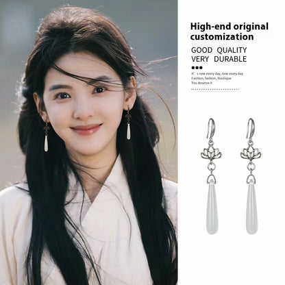 Niche Retro Earrings | Elegant New Chinese Style Cool Temperament Jewelry