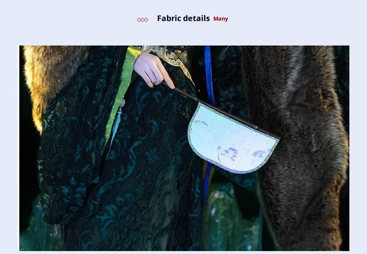 2026 Original Warring States Hanfu – Autumn Winter Large Sleeve Robe