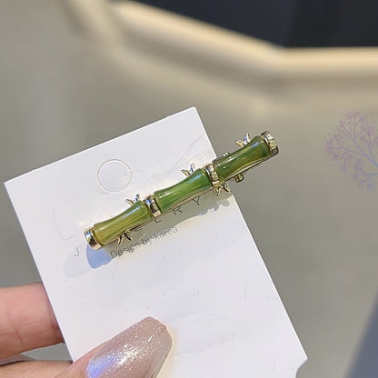 New Chinese Style Bamboo Hair Clip Simple Side Bangs Hair Accessory