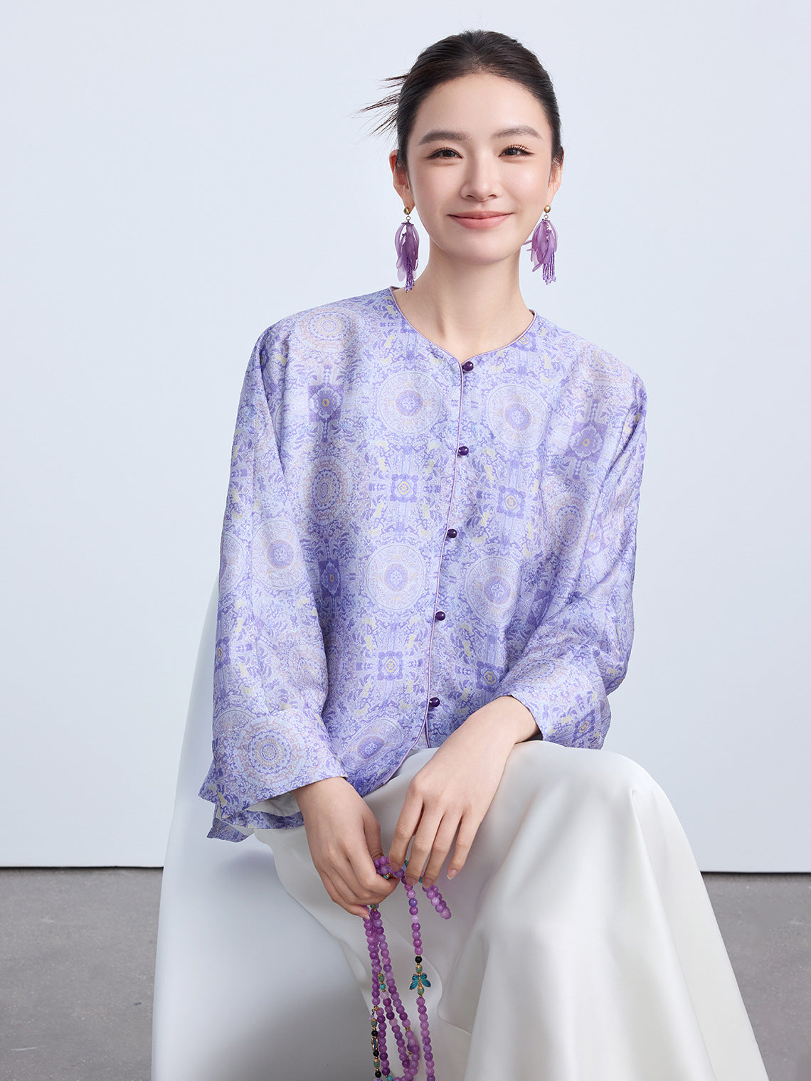 High-End Stylish Chinese Summer Top for Women